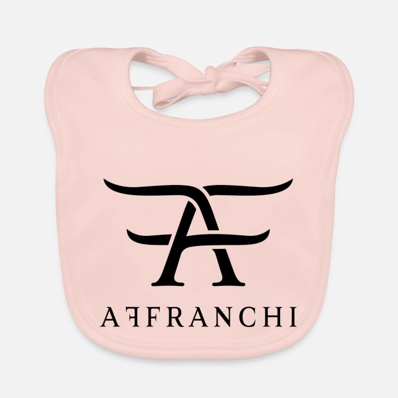 Affranchi Basic (Grand logo noir) Bavoir bio Bébé