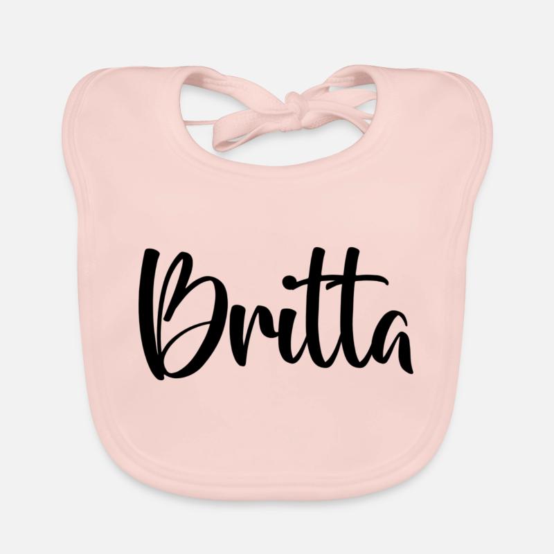 Prénom - Britta Bavoir bio Bébé