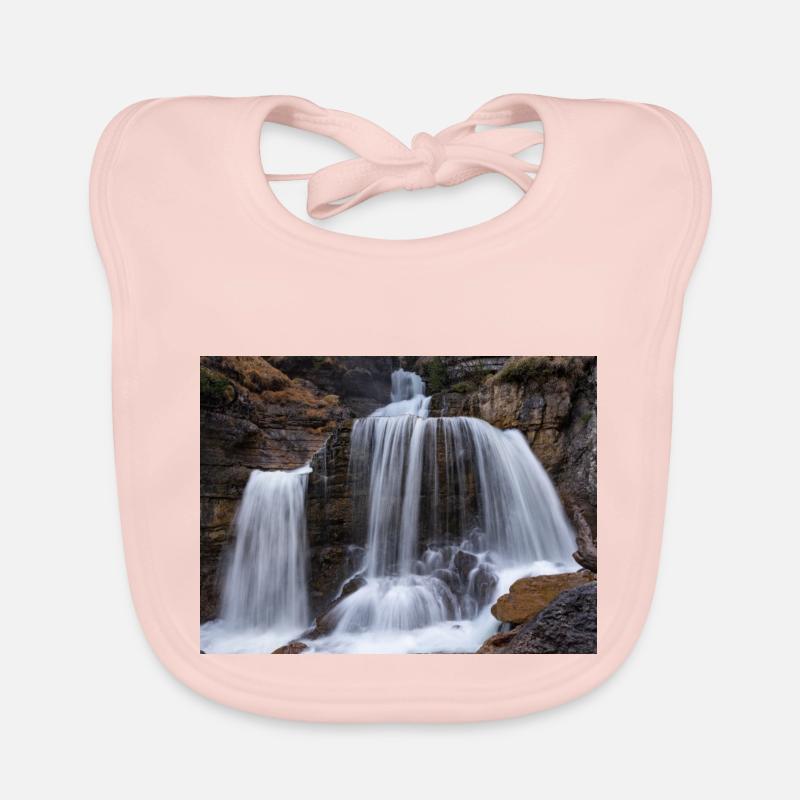 Chute d’eau d’évasion de vache Bavoir bio Bébé