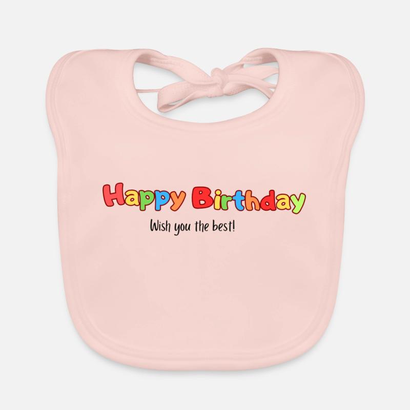 Gefeliciteerd Bio-slabbetje voor baby's