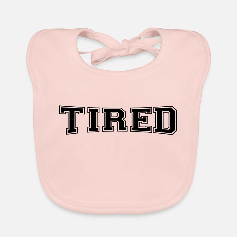 tired Organic Baby Bibs