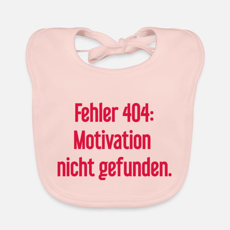 Error 404: Motivation not found Organic Baby Bibs