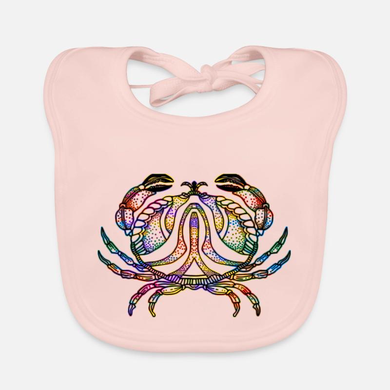 Crab Organic Baby Bibs
