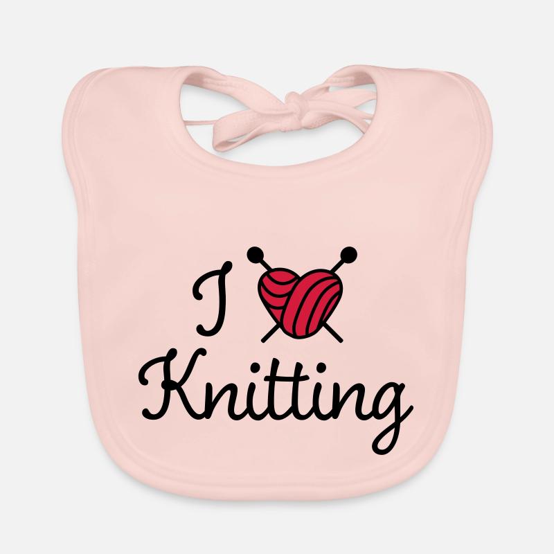 Knit Organic Baby Bibs