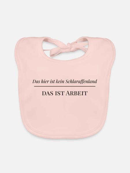 Das hier ist kein - Baby Bio-Lätzchen - Rose