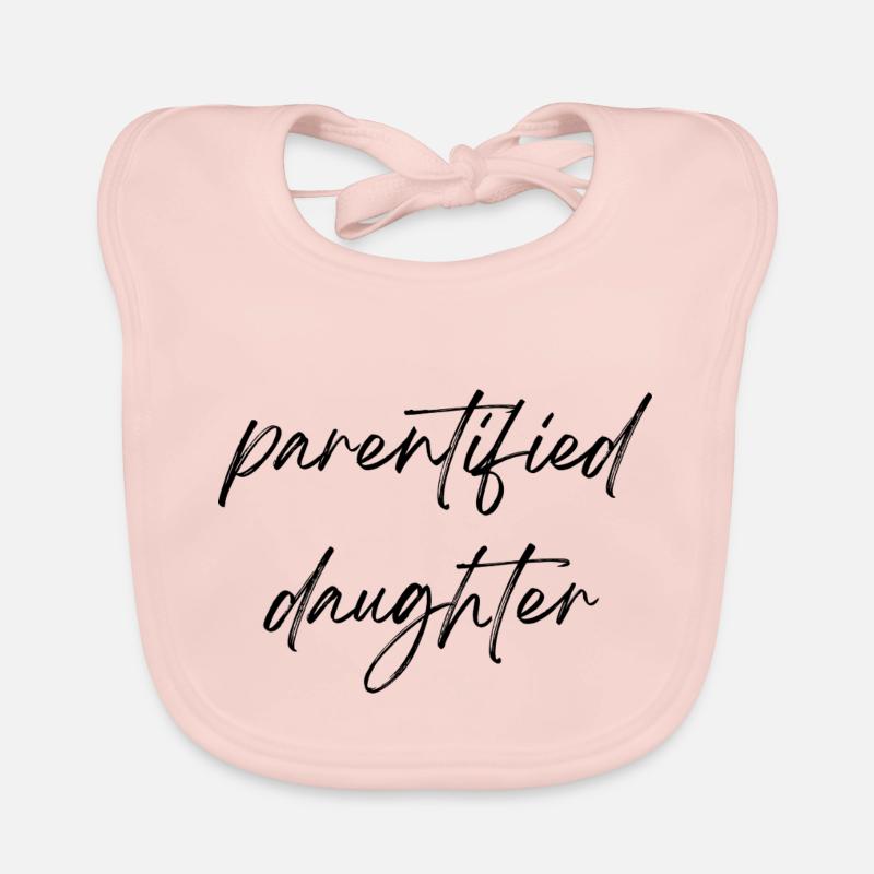 Forældre datter Hagesmække af økologisk bomuld