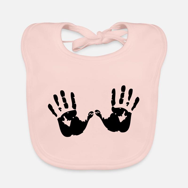 Hände Baby Bio-Lätzchen