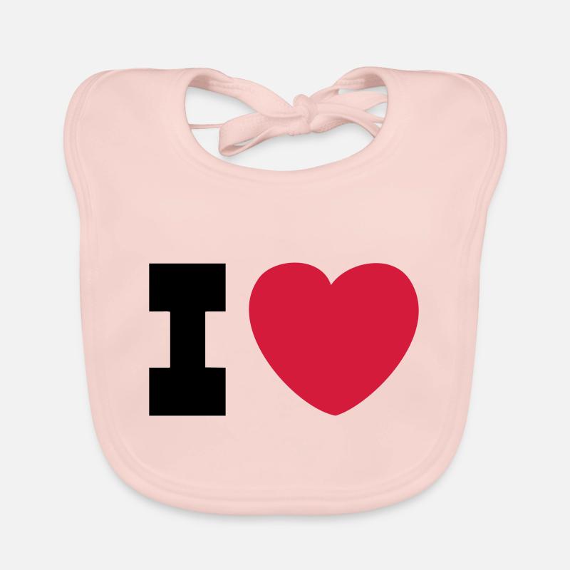 I Love Bio-slabbetje voor baby's