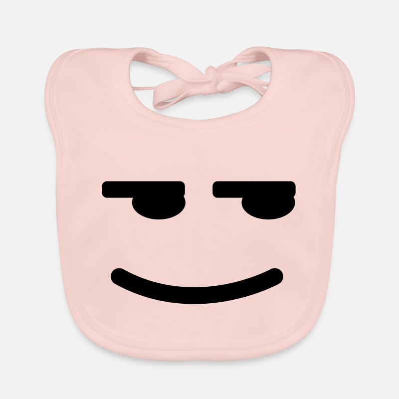 Satisfied Smiley Organic Baby Bibs