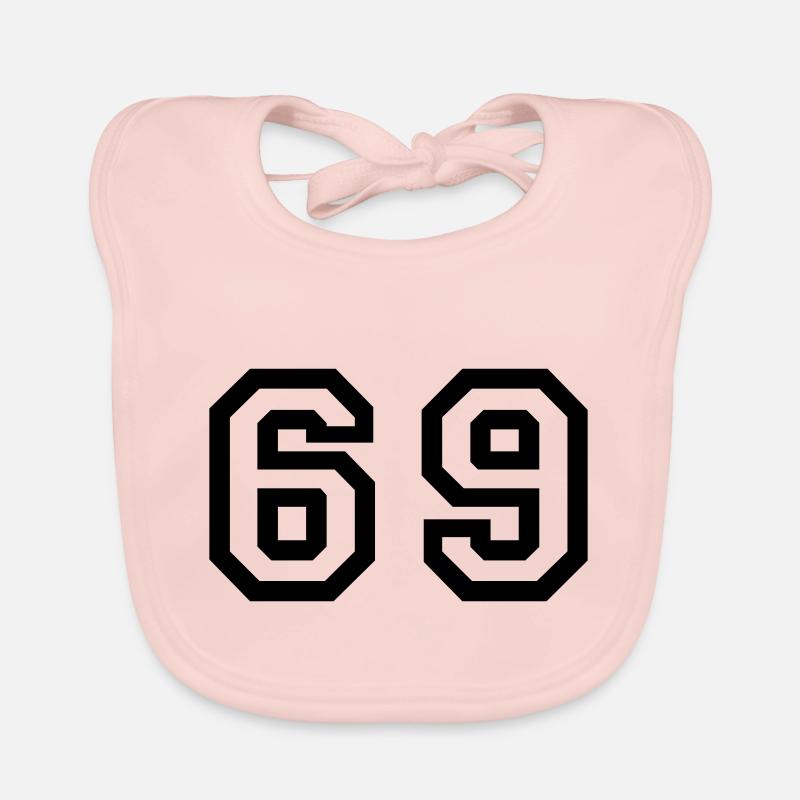 Number - 69 Baby Bio-Lätzchen