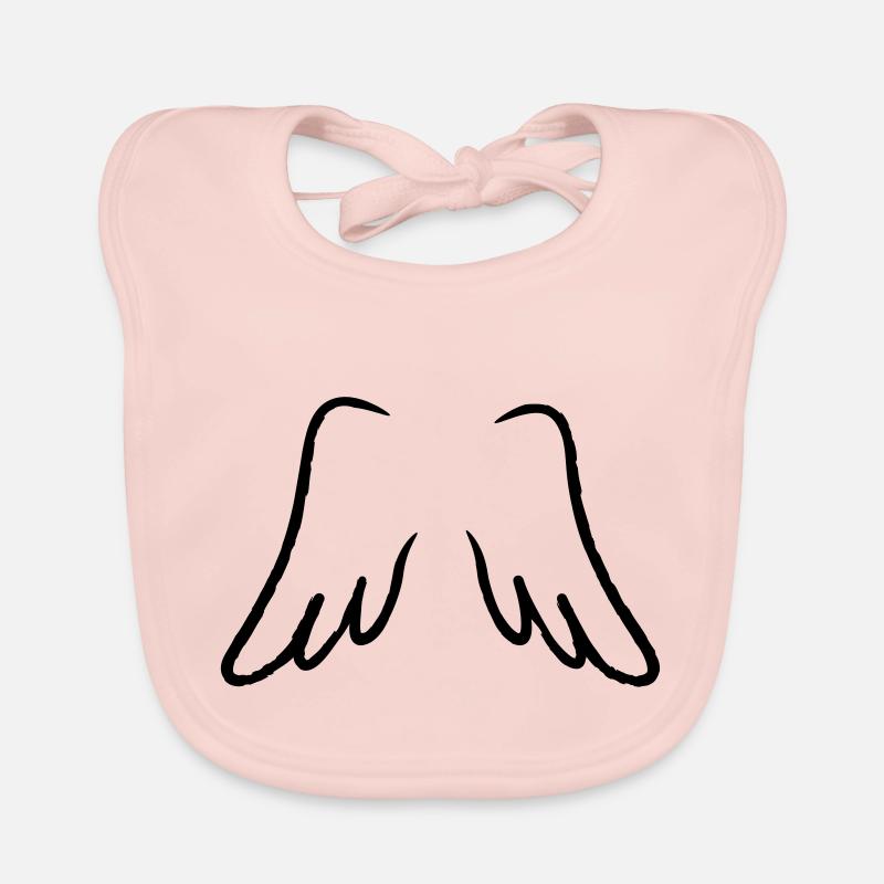 Flügel - Wings Baby Bio-Lätzchen