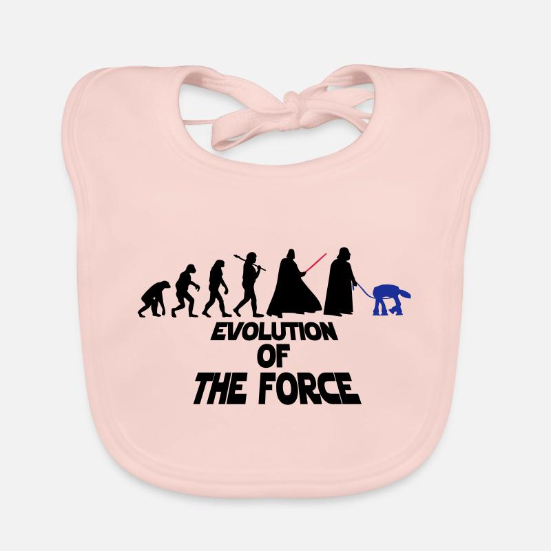 EVOLUTION OF THE FORCE Bavoir bio Bébé