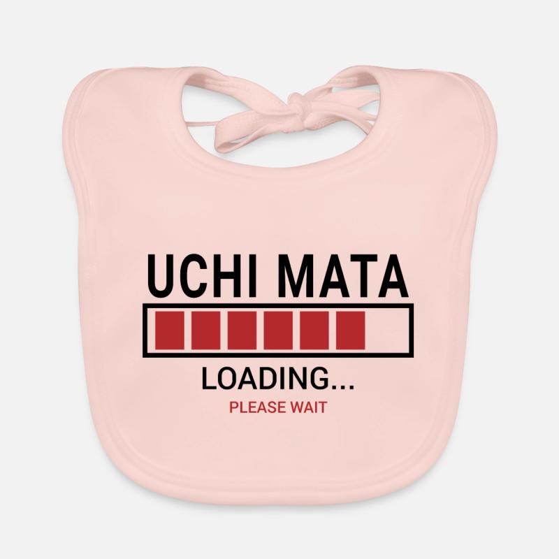 Uchi Mata Laden ... Bitte warten Baby Bio-Lätzchen