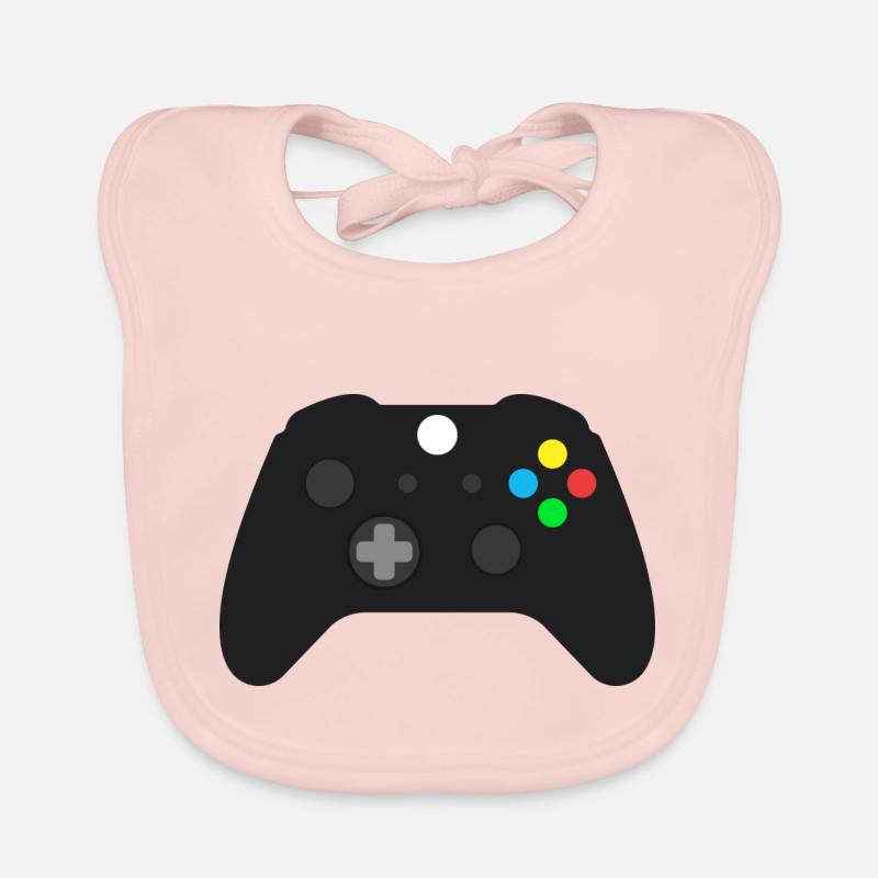 Gaming Controller Baby Bio-Lätzchen