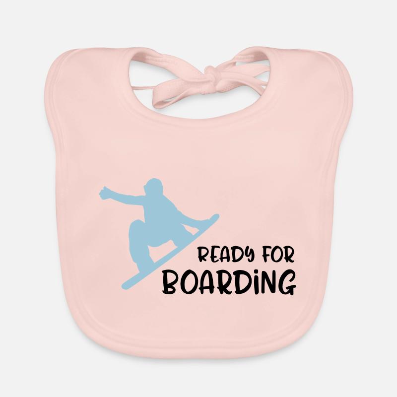 snowboard Bavoir bio Bébé