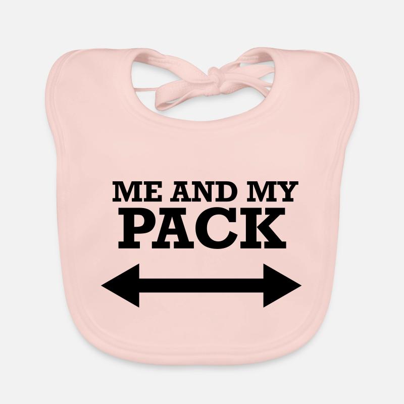 Me and my pack Baby Bio-Lätzchen