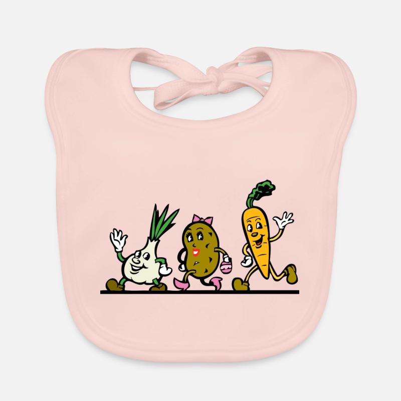 vegetables Organic Baby Bibs