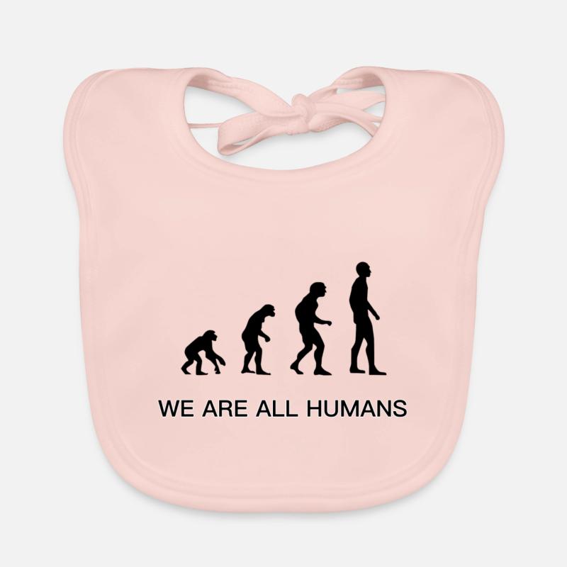 Evolution - Baby Bio-Lätzchen - Rose