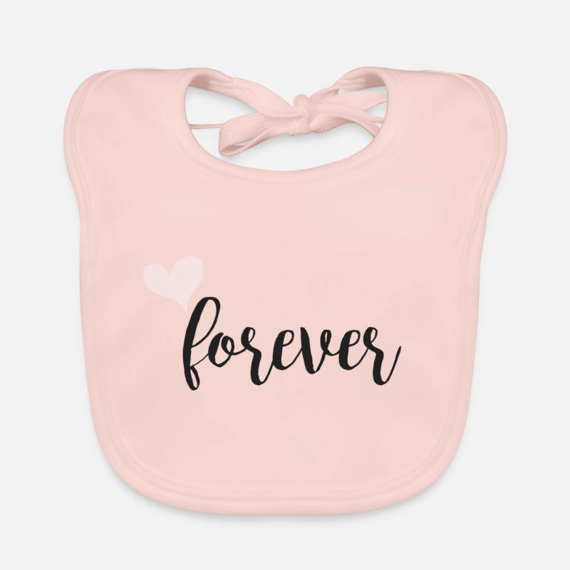 Forever partner look Organic Baby Bibs