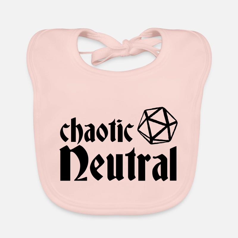 chaotic neutral Organic Baby Bibs