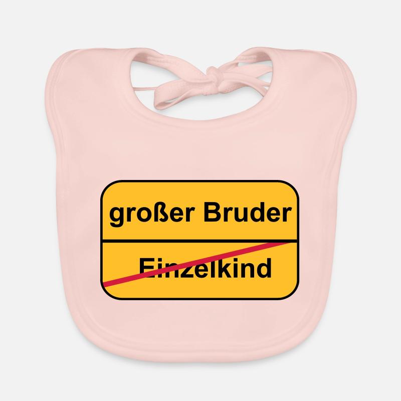 großer Bruder Baby Bio-Lätzchen