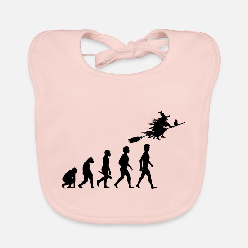 witch witch witch broom witch magic magic4 Organic Baby Bibs