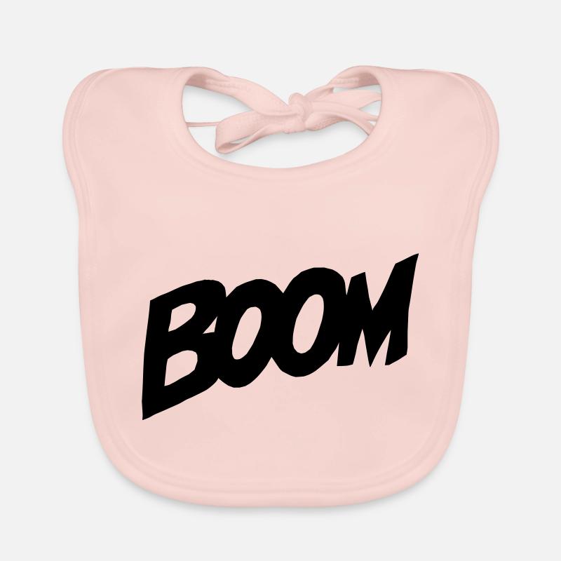 BOOM Comic Style Organic Baby Bibs