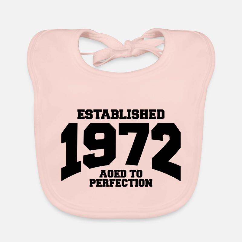 aged to perfection established 1972 (fr) Bavoir bio Bébé