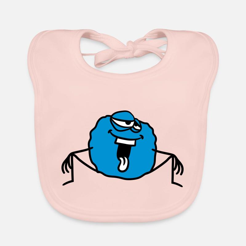 sit chill relax cool ball circle around lac Organic Baby Bibs