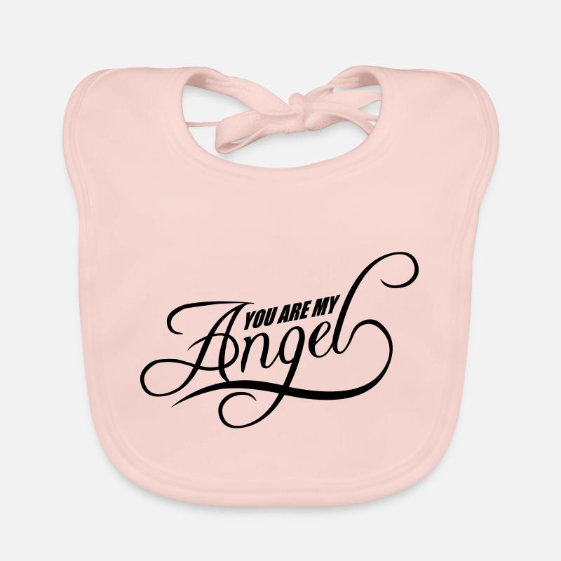 vous êtes ma conception de chemise d'ange disant l'amour d'ange v Bavoir bio Bébé