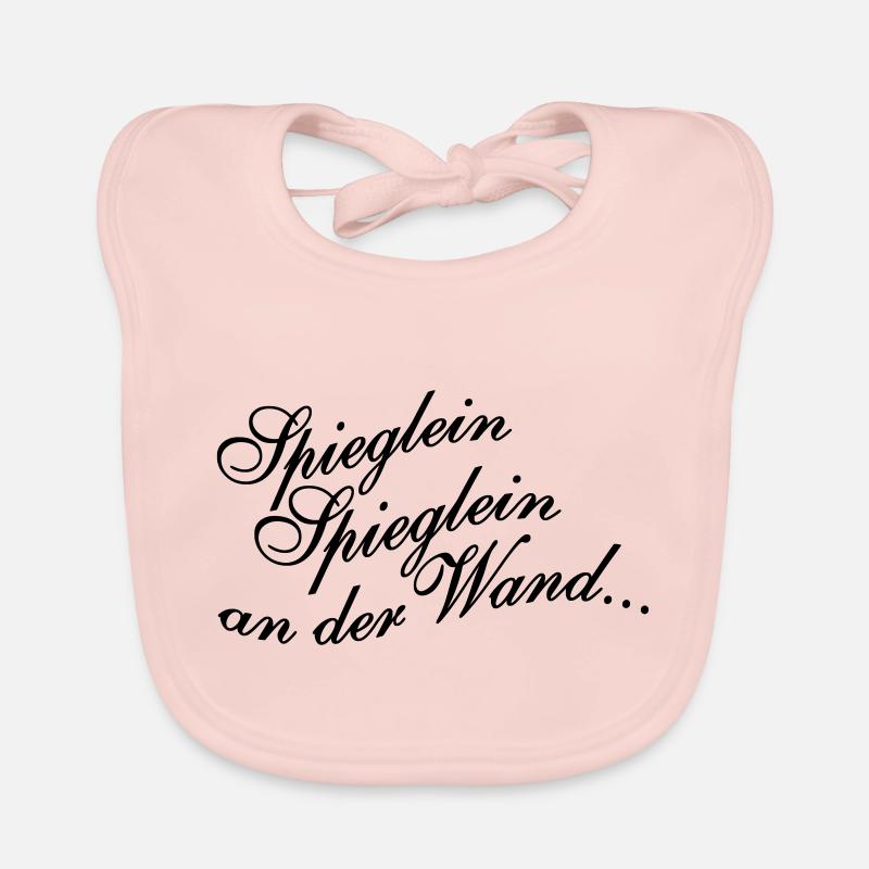 Spieglein Spieglein an der Wand Baby Bio-Lätzchen
