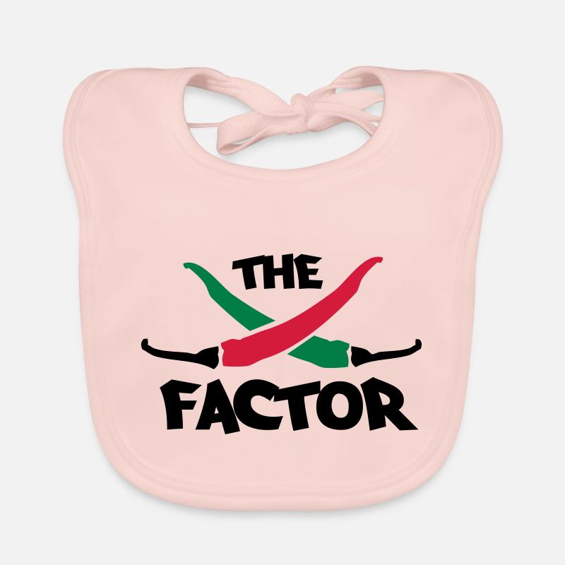 The chilli factor Baby Bio-Lätzchen