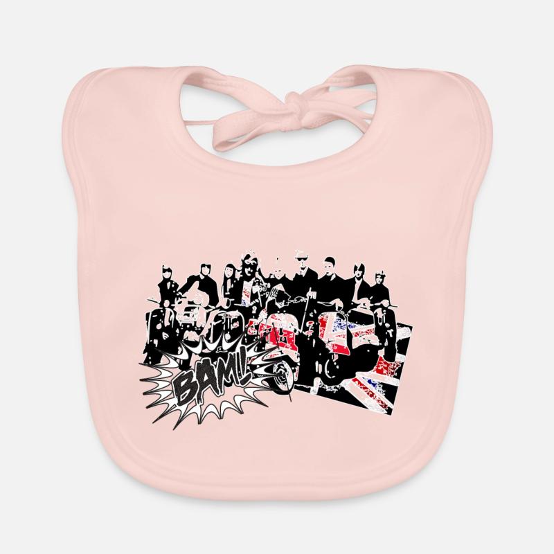 Mods sur les scooters 2 Bavoir bio Bébé