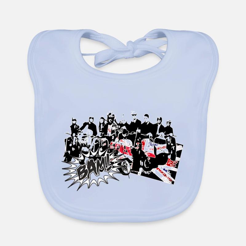 Mods sur les scooters 2 Bavoir bio Bébé