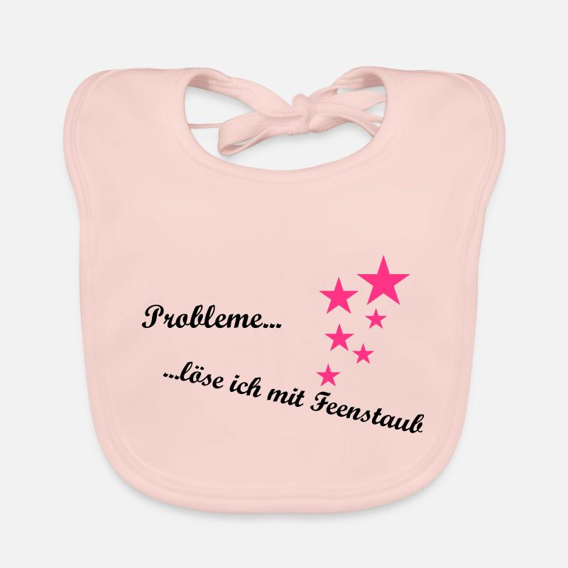 I solve problems with fairy dust Organic Baby Bibs