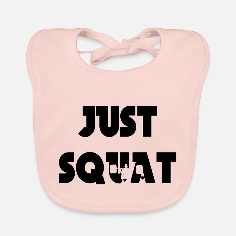 Just squat Organic Baby Bibs