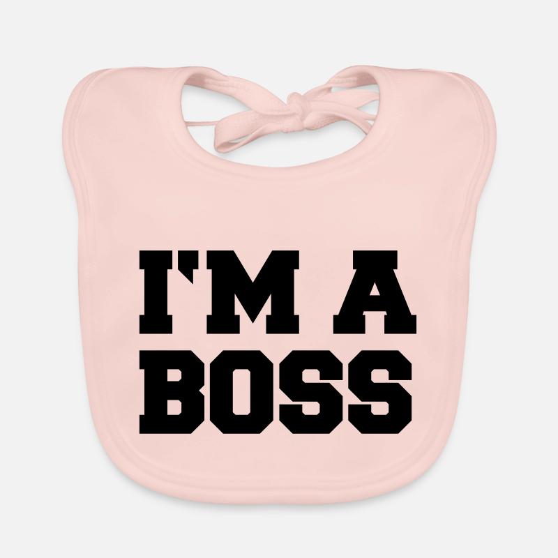 im_a_boss Baby Bio-Lätzchen