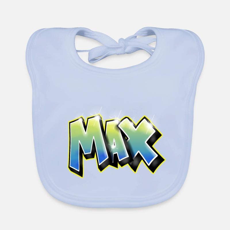 Graffiti Max Organic Baby Bibs