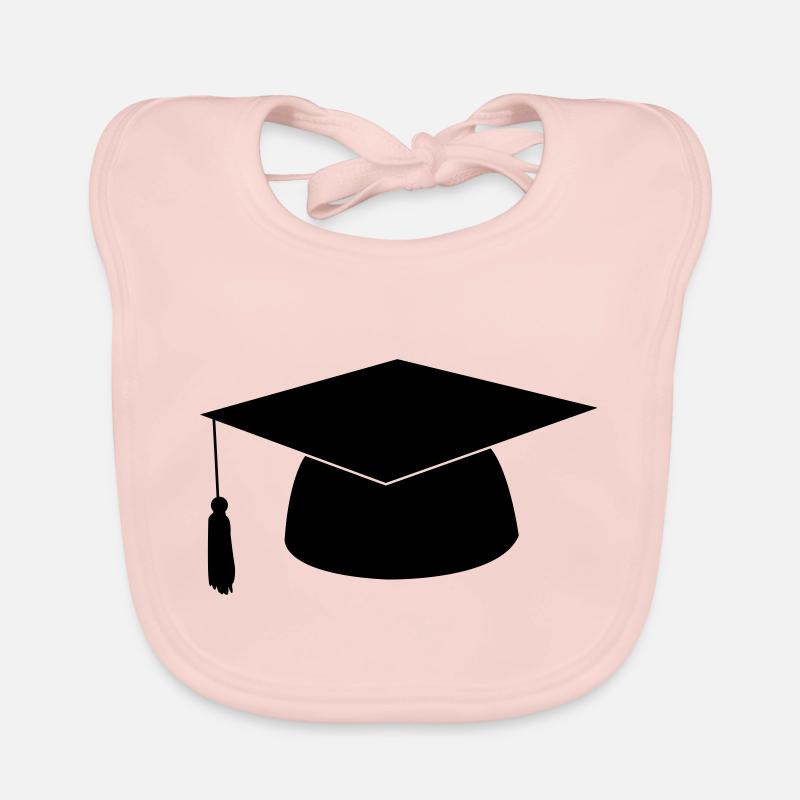 Doctoral hat Organic Baby Bibs
