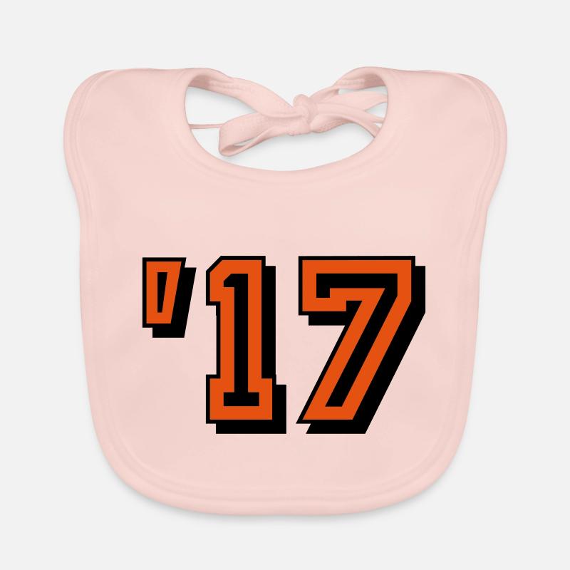 2017 ' 17 année 2017 - année 2017 Bavoir bio Bébé