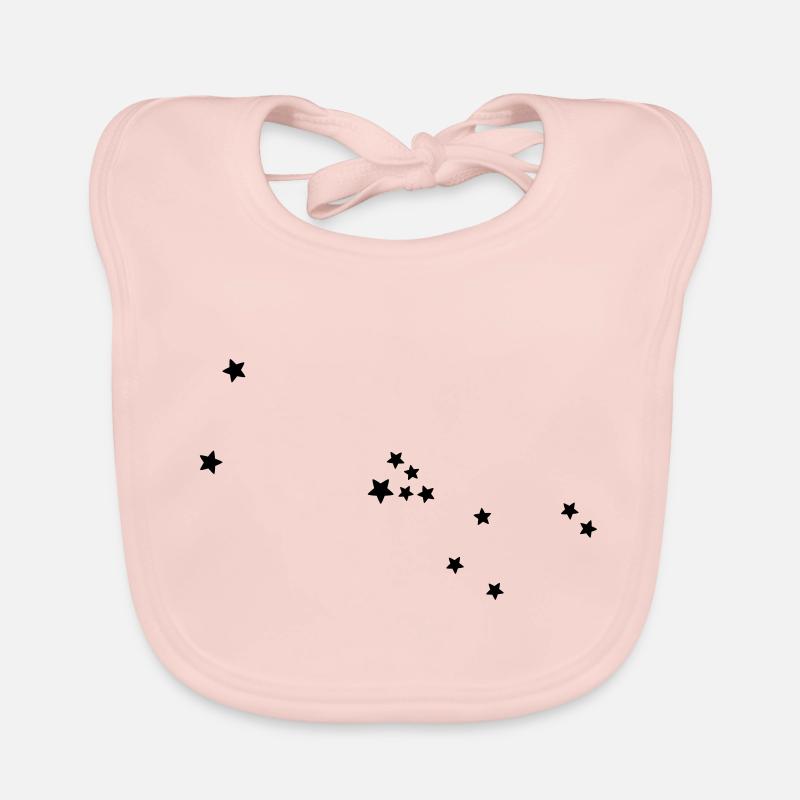 zodiac sign Taurus Organic Baby Bibs