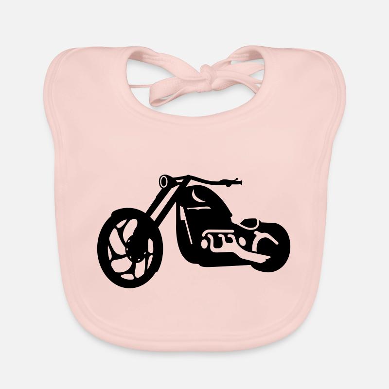 chopper - Baby Bio-Lätzchen - Rose
