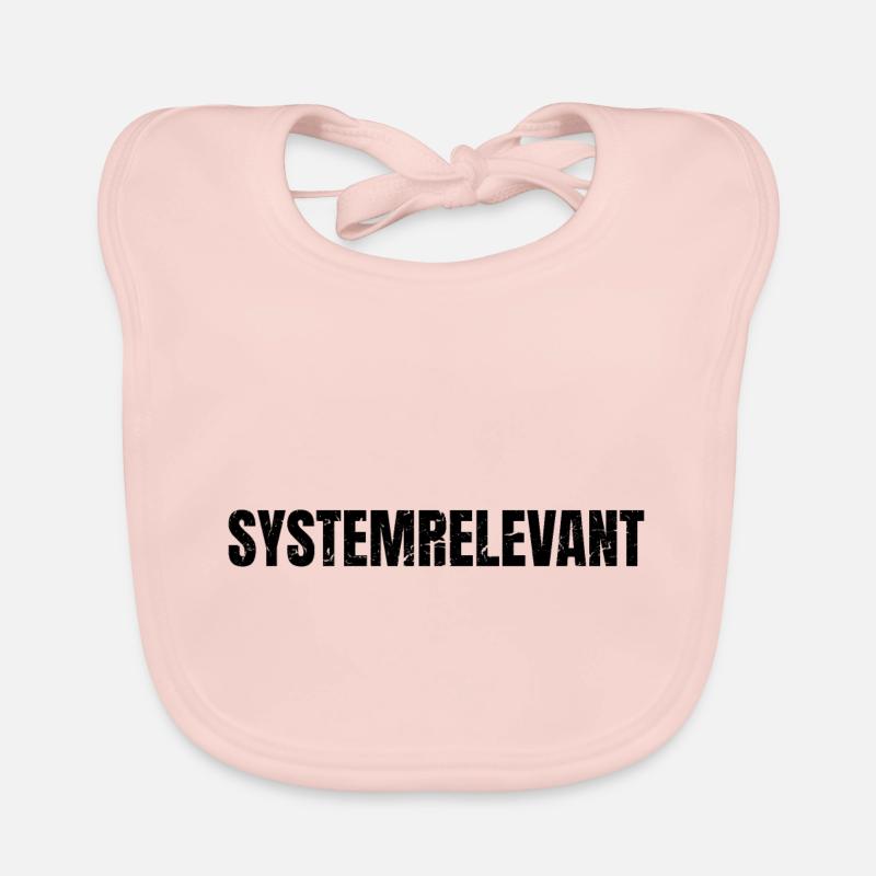 Systemrelevant vintage Baby Bio-Lätzchen