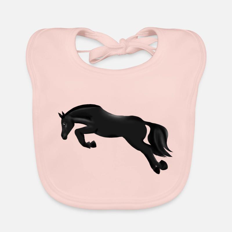 Springpferd Baby Bio-Lätzchen