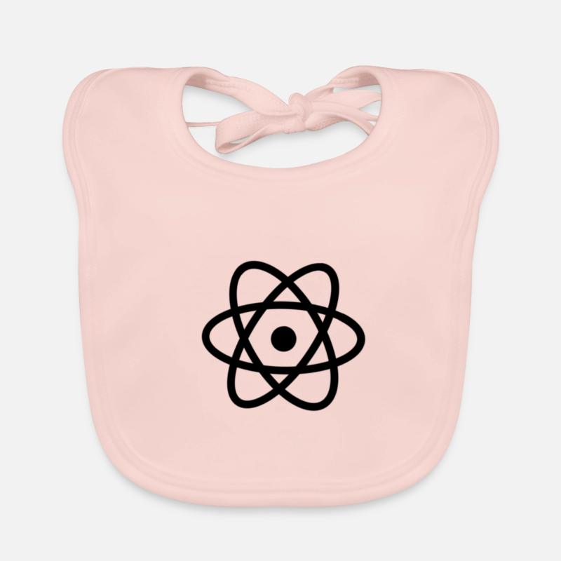 Physics Atom Organic Baby Bibs