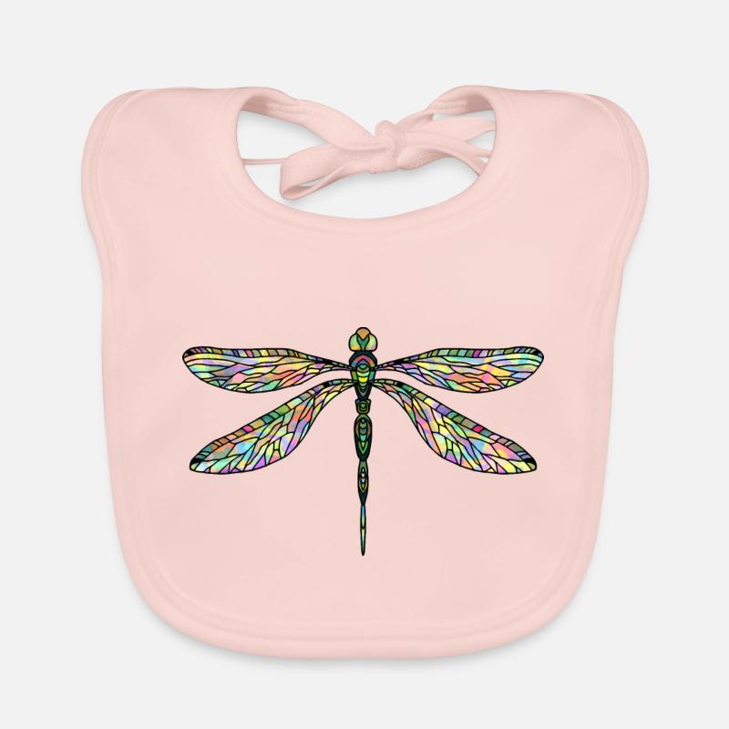 Libellule Bavoir bio Bébé