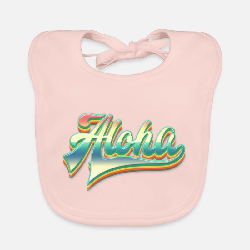 Aloha Fun Geschenk Baby Bio-Lätzchen