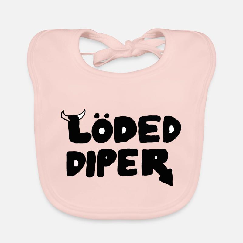 loded diper Organic Baby Bibs