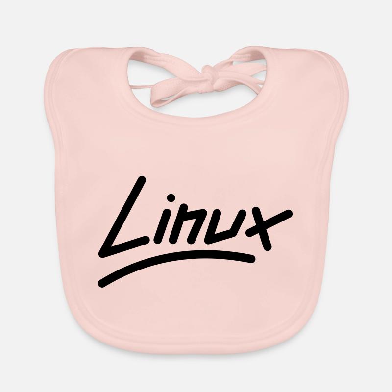 Linux - Vecteur Bavoir bio Bébé