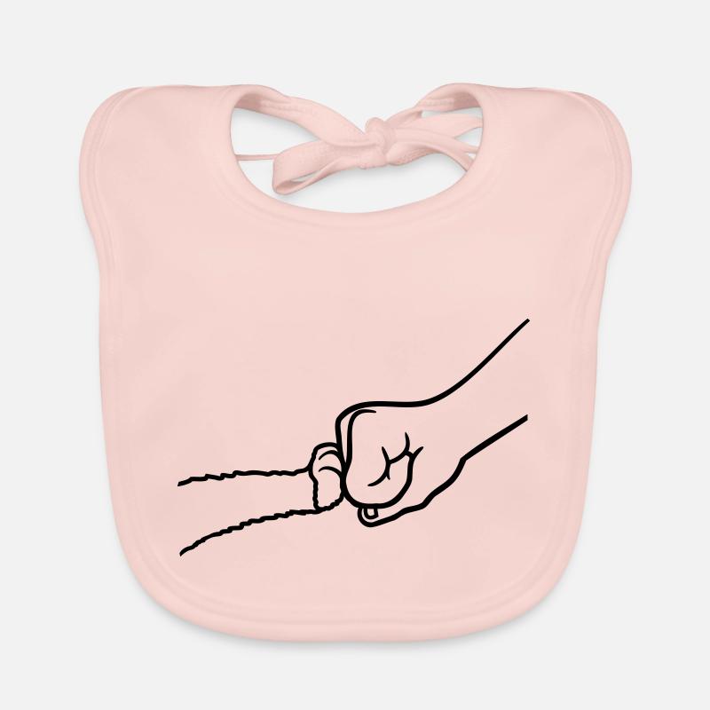 Fist Pump Katze Brofist Baby Bio-Lätzchen